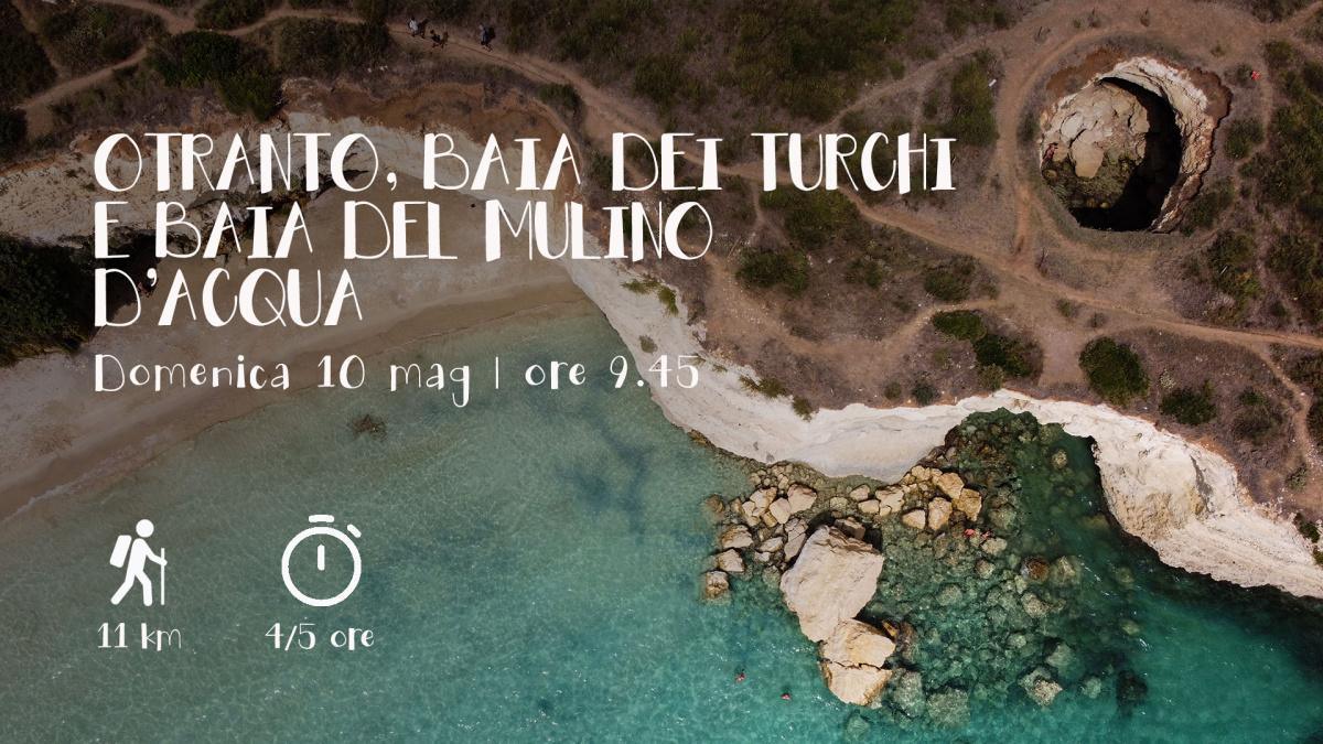 Trek: Baia dei turchi e Mulino d'Acqua Trek: Baia dei turchi e Mulino d'Acqua