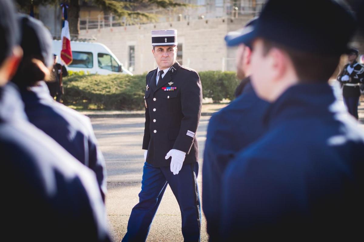 Cérémonie de fin de formation des Cadets de la Gendarmerie des Landes - Session 2022/2023