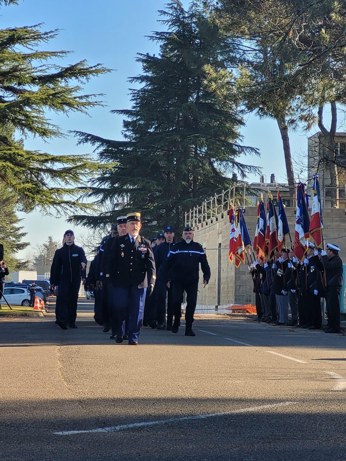 Cérémonie de fin de formation des Cadets de la Gendarmerie des Landes - Session 2022/2023