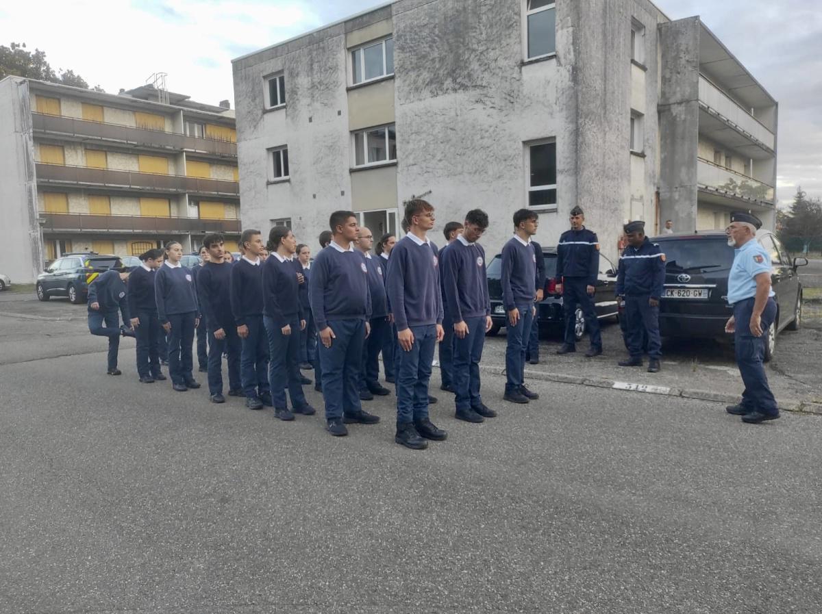 DEBUT DE LA SESSION 2023 DES CADETS