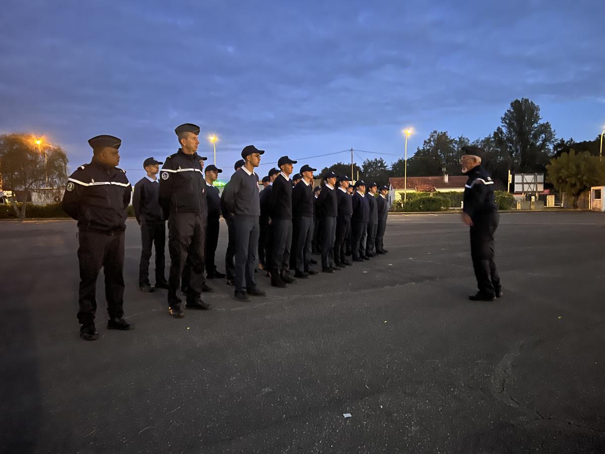 CADETS DE LA GENDARMERIE DES LANDES - DEBUT DE 2d JOUR DE LA SESSION 2023 DES CADETS CADETS DE LA GENDARMERIE DES LANDES - DEBUT DE 2d JOUR DE LA SESSION 2023 DES CADETS