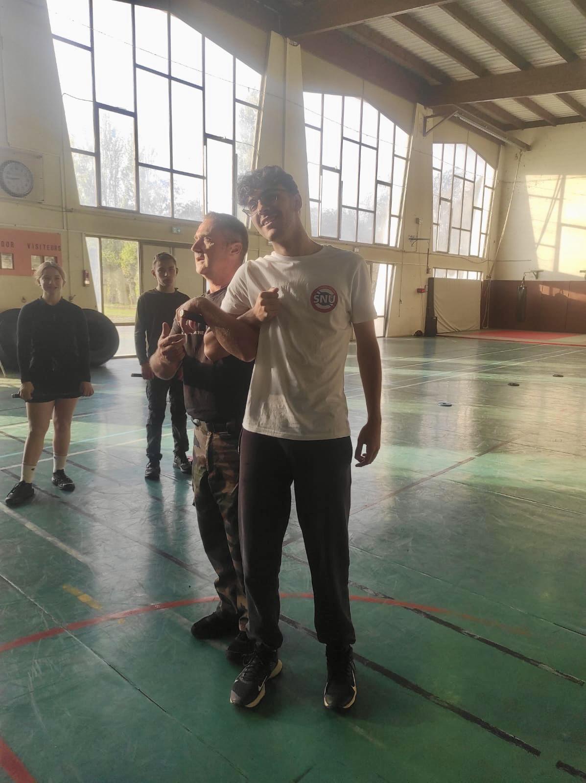 CADETS DE LA GENDARMERIE DES LANDES - DEBUT DE 2d JOUR DE LA SESSION 2023 DES CADETS