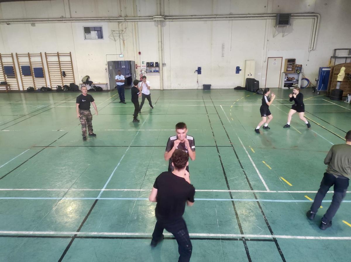 CADETS DE LA GENDARMERIE DES LANDES - DEBUT DE 2d JOUR DE LA SESSION 2023 DES CADETS