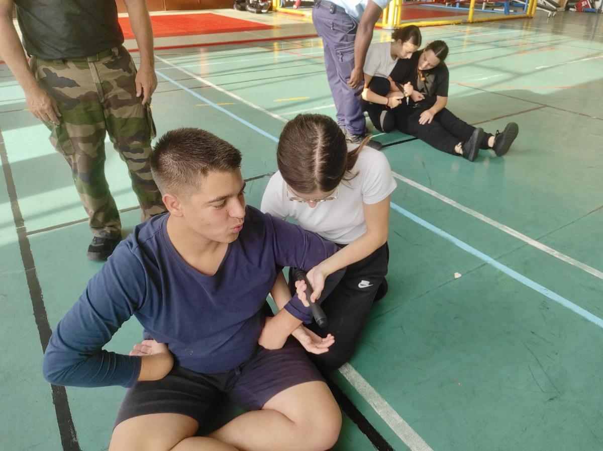 CADETS DE LA GENDARMERIE DES LANDES - DEBUT DE 2d JOUR DE LA SESSION 2023 DES CADETS