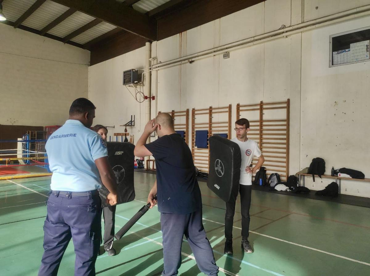 CADETS DE LA GENDARMERIE DES LANDES - DEBUT DE 2d JOUR DE LA SESSION 2023 DES CADETS