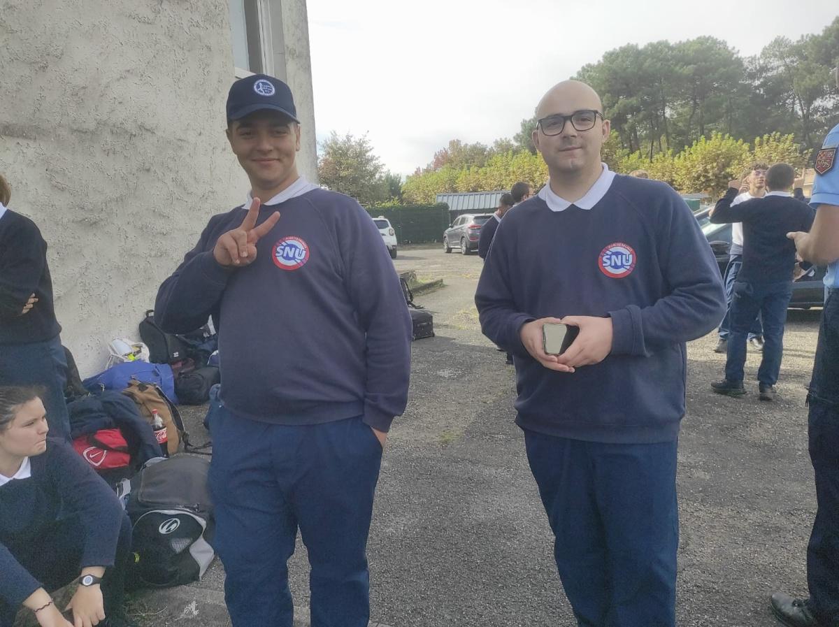 CADETS DE LA GENDARMERIE DES LANDES - DEBUT DE 2d JOUR DE LA SESSION 2023 DES CADETS