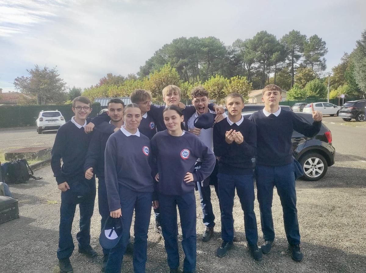 CADETS DE LA GENDARMERIE DES LANDES - DEBUT DE 2d JOUR DE LA SESSION 2023 DES CADETS