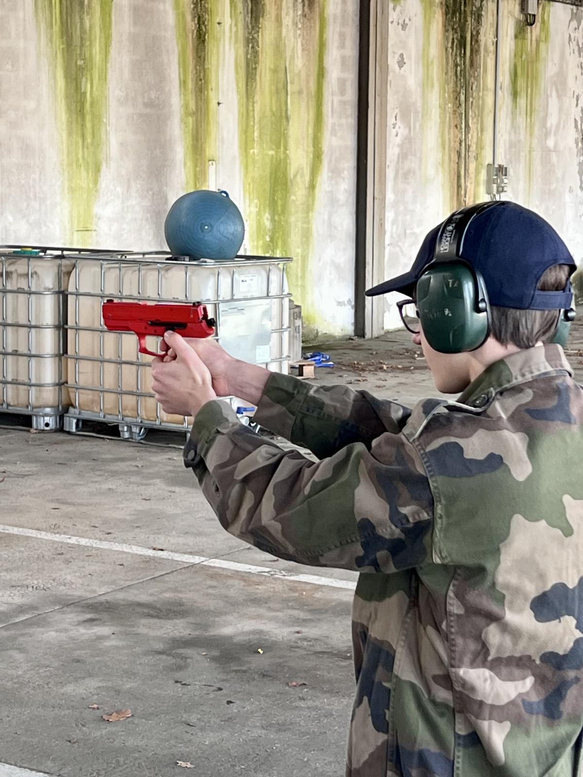 Formation des Cadets de la Gendarmerie des Landes 20 février 2024