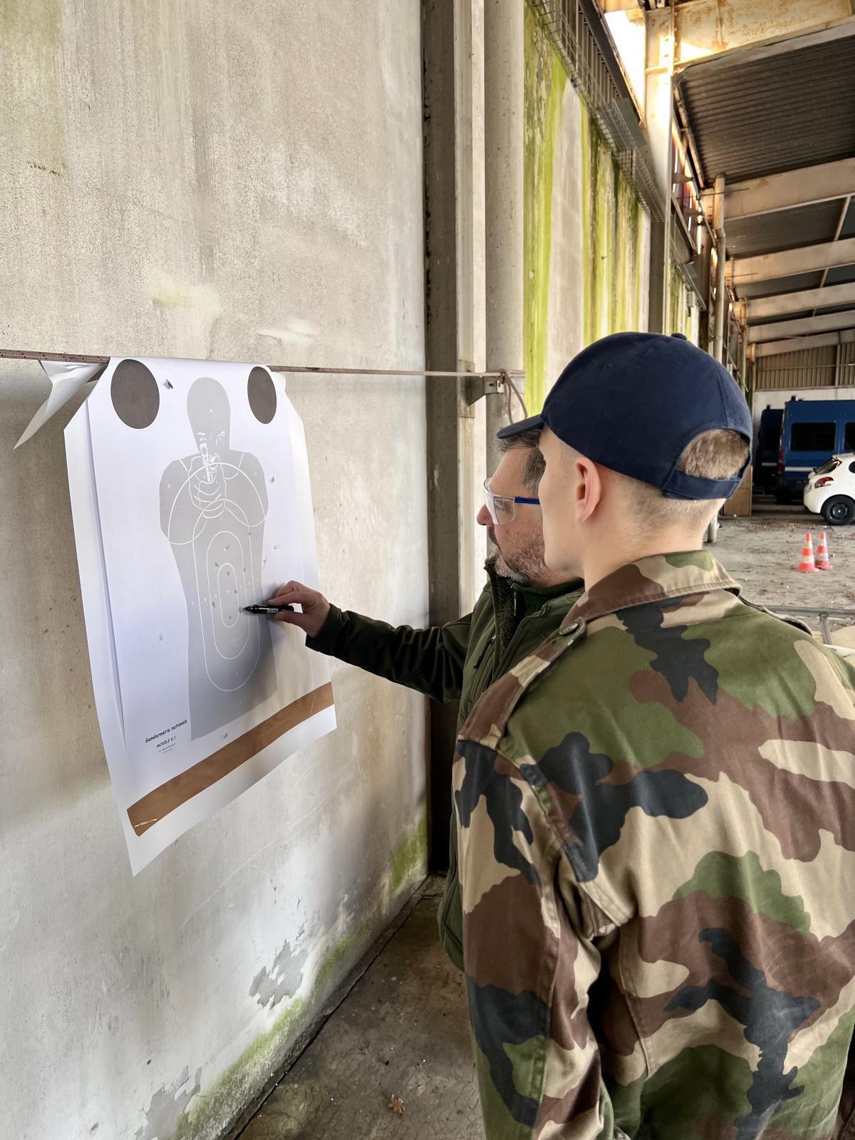 Formation des Cadets de la Gendarmerie des Landes 20 février 2024