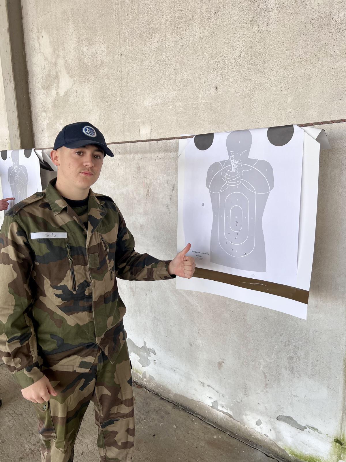 Formation des Cadets de la Gendarmerie des Landes 20 février 2024