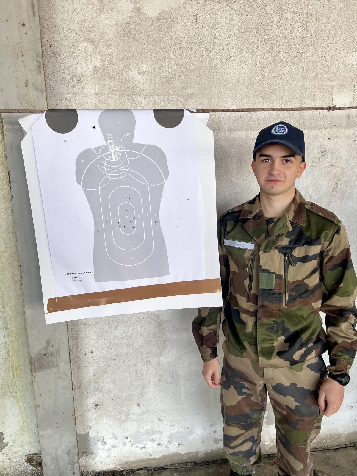 Formation des Cadets de la Gendarmerie des Landes 20 février 2024