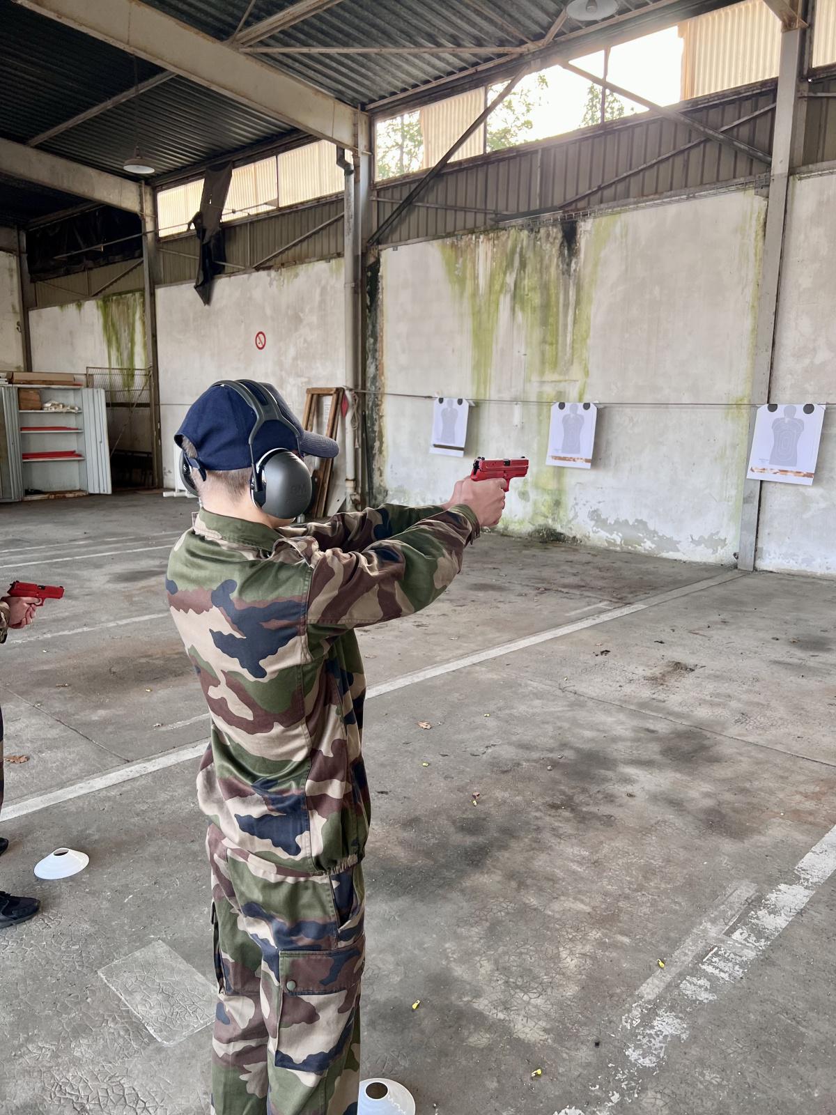 Formation des Cadets de la Gendarmerie des Landes 20 février 2024