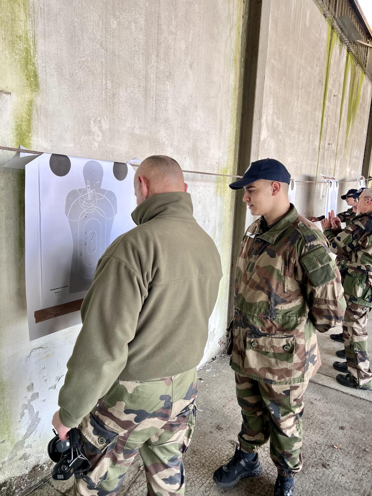 Formation des Cadets de la Gendarmerie des Landes 20 février 2024