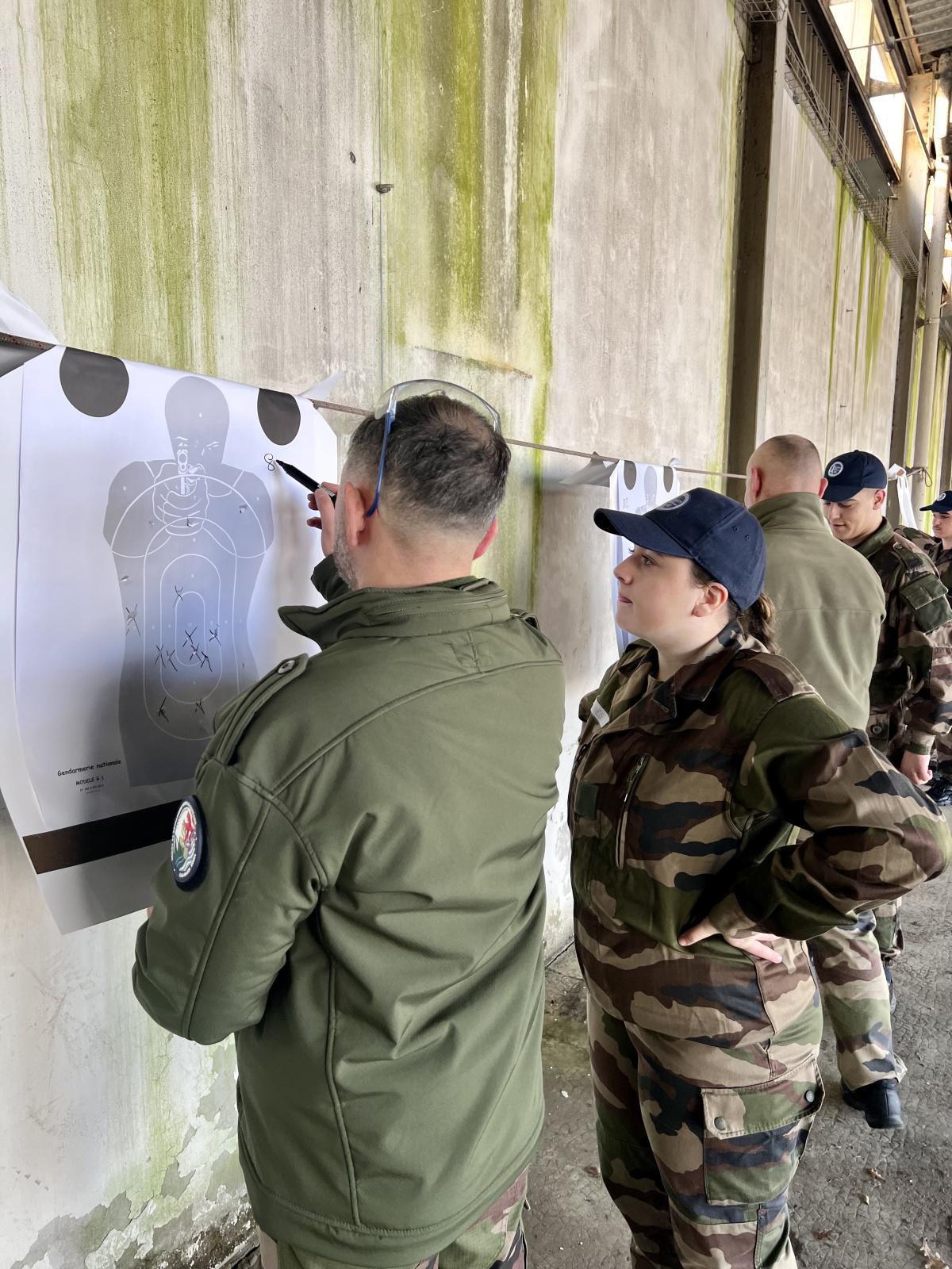 Formation des Cadets de la Gendarmerie des Landes 20 février 2024