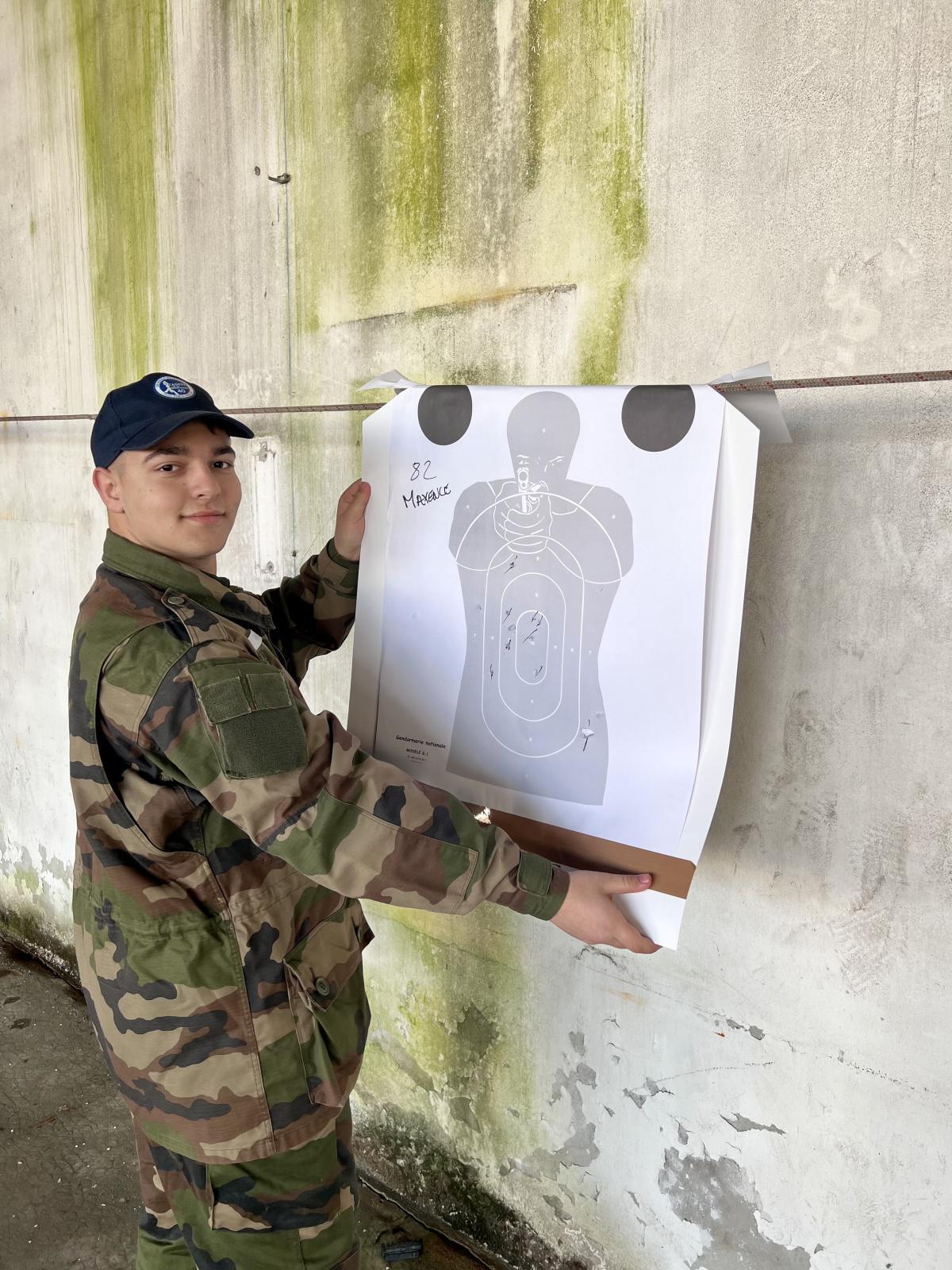 Formation des Cadets de la Gendarmerie des Landes 20 février 2024