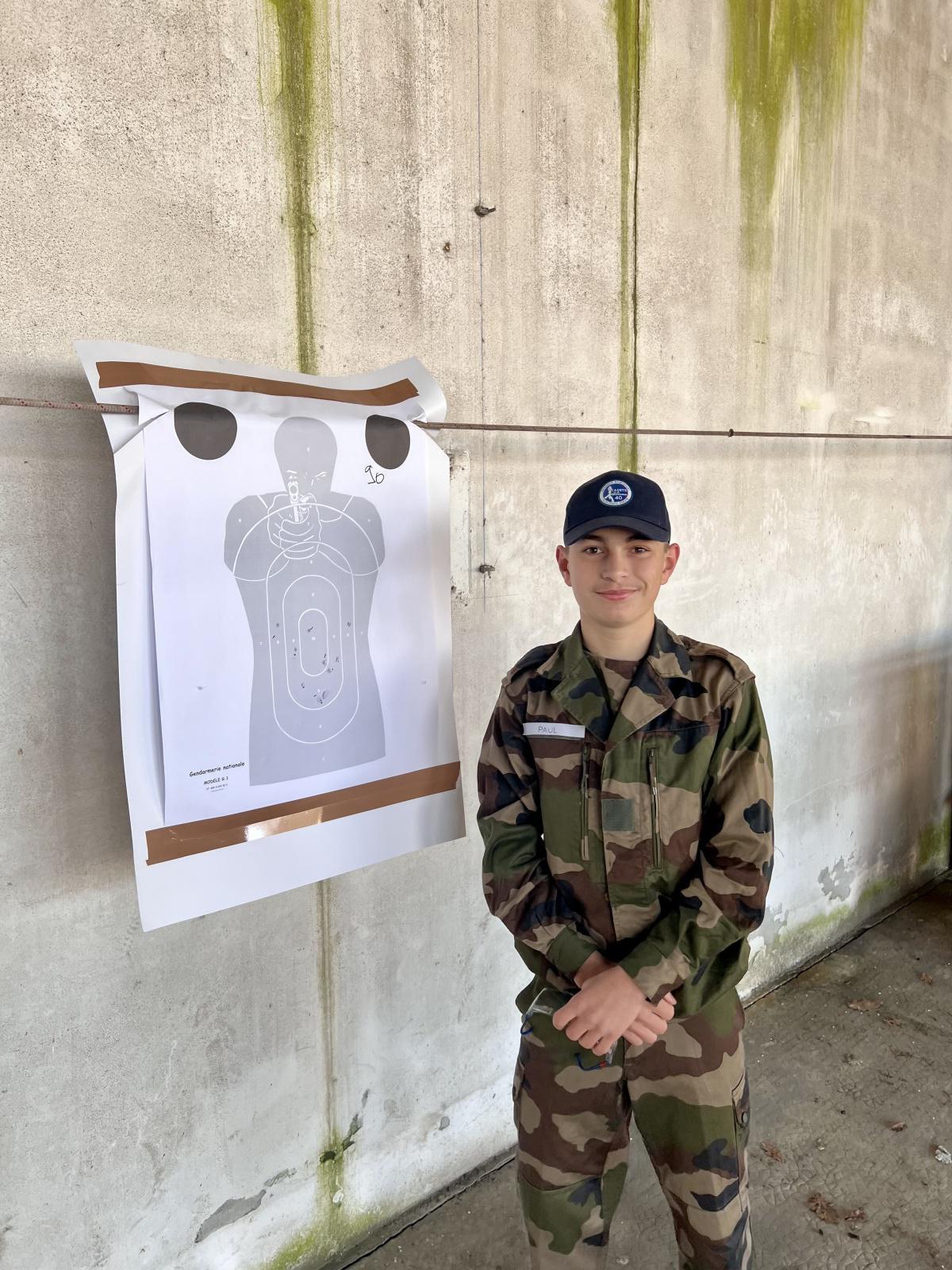 Formation des Cadets de la Gendarmerie des Landes 20 février 2024