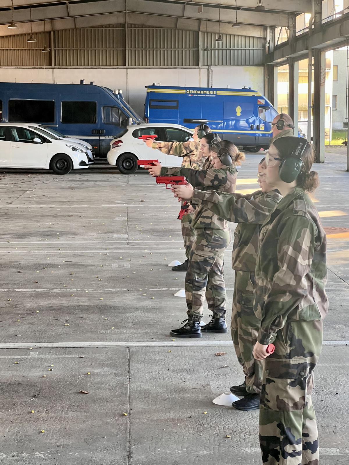 Formation des Cadets de la Gendarmerie des Landes 20 février 2024