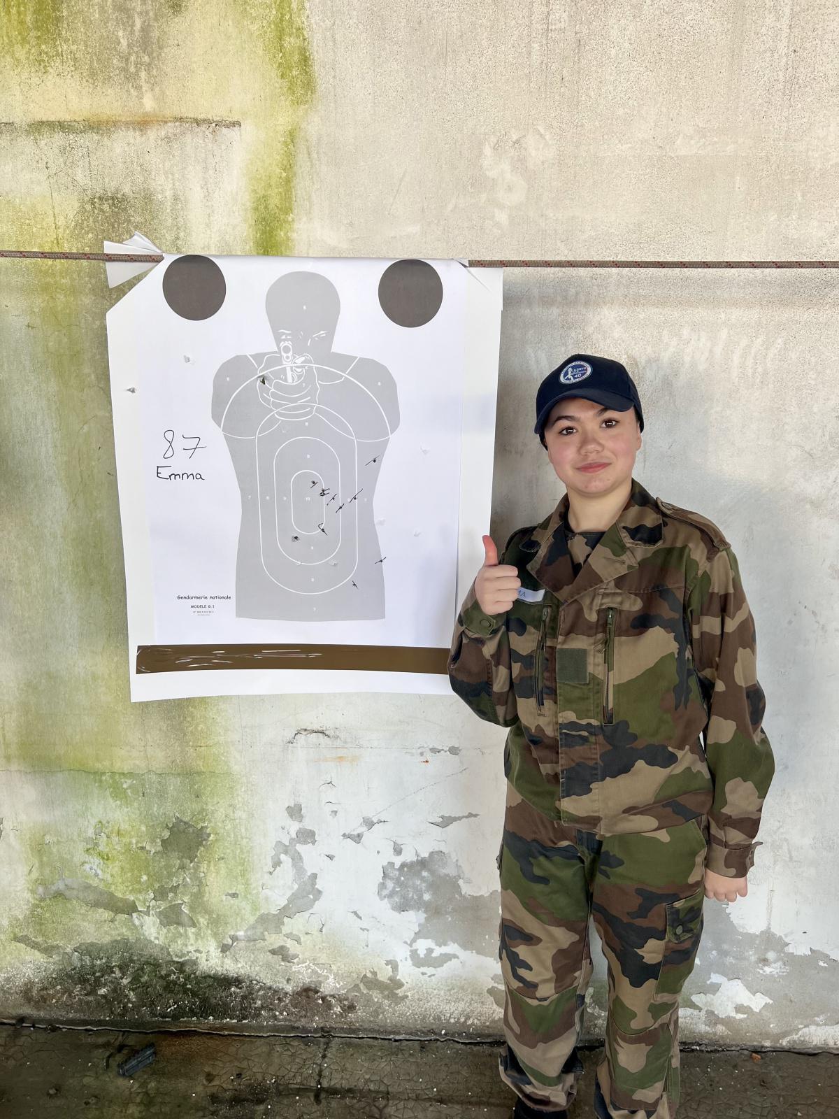 Formation des Cadets de la Gendarmerie des Landes 20 février 2024