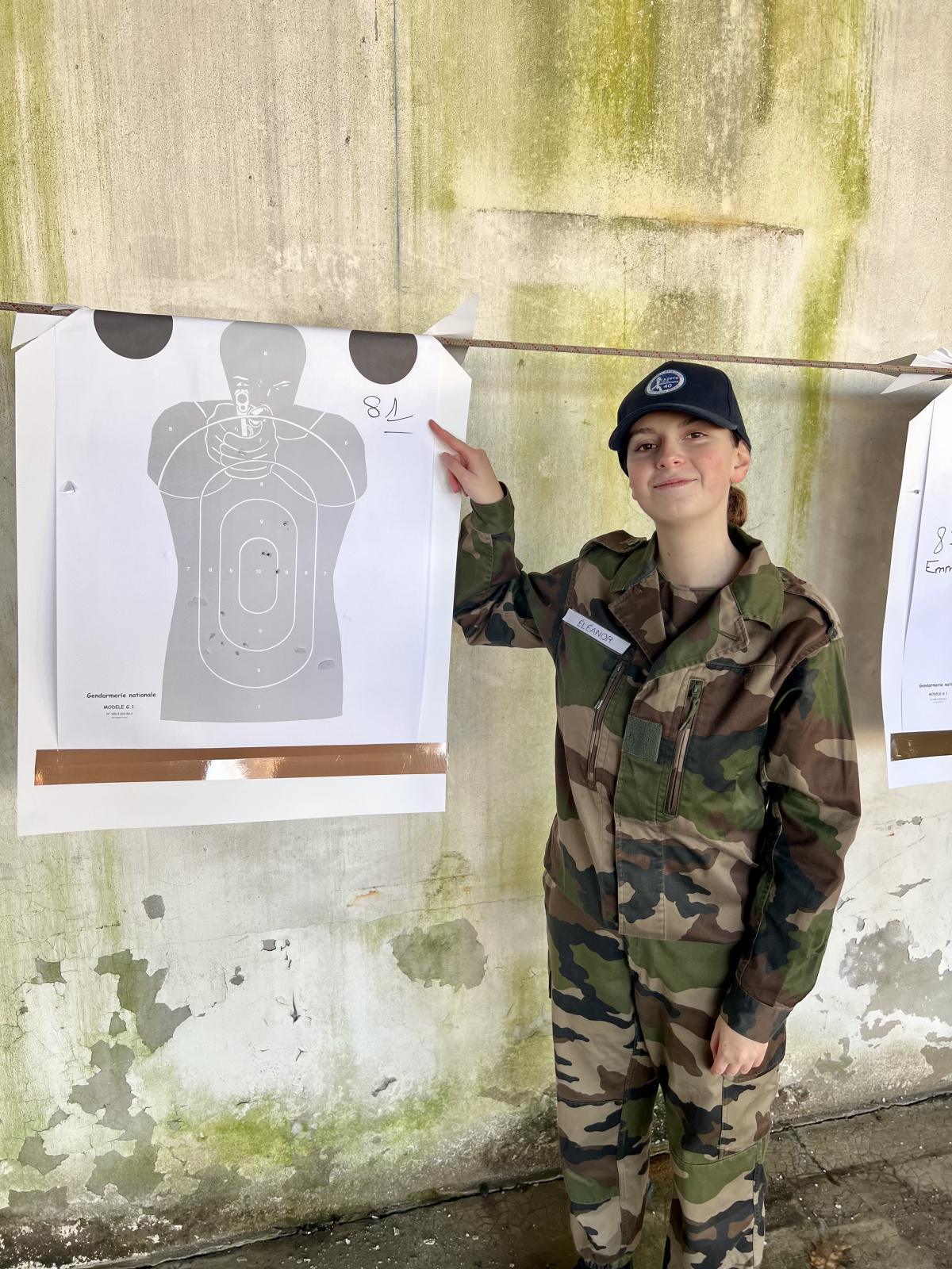 Formation des Cadets de la Gendarmerie des Landes 20 février 2024
