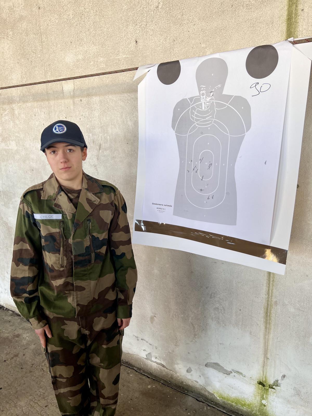 Formation des Cadets de la Gendarmerie des Landes 20 février 2024