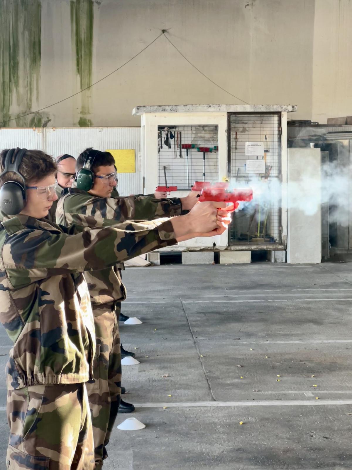 Formation des Cadets de la Gendarmerie des Landes 20 février 2024