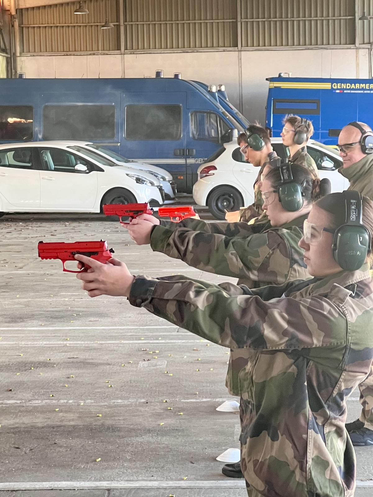 Formation des Cadets de la Gendarmerie des Landes 20 février 2024