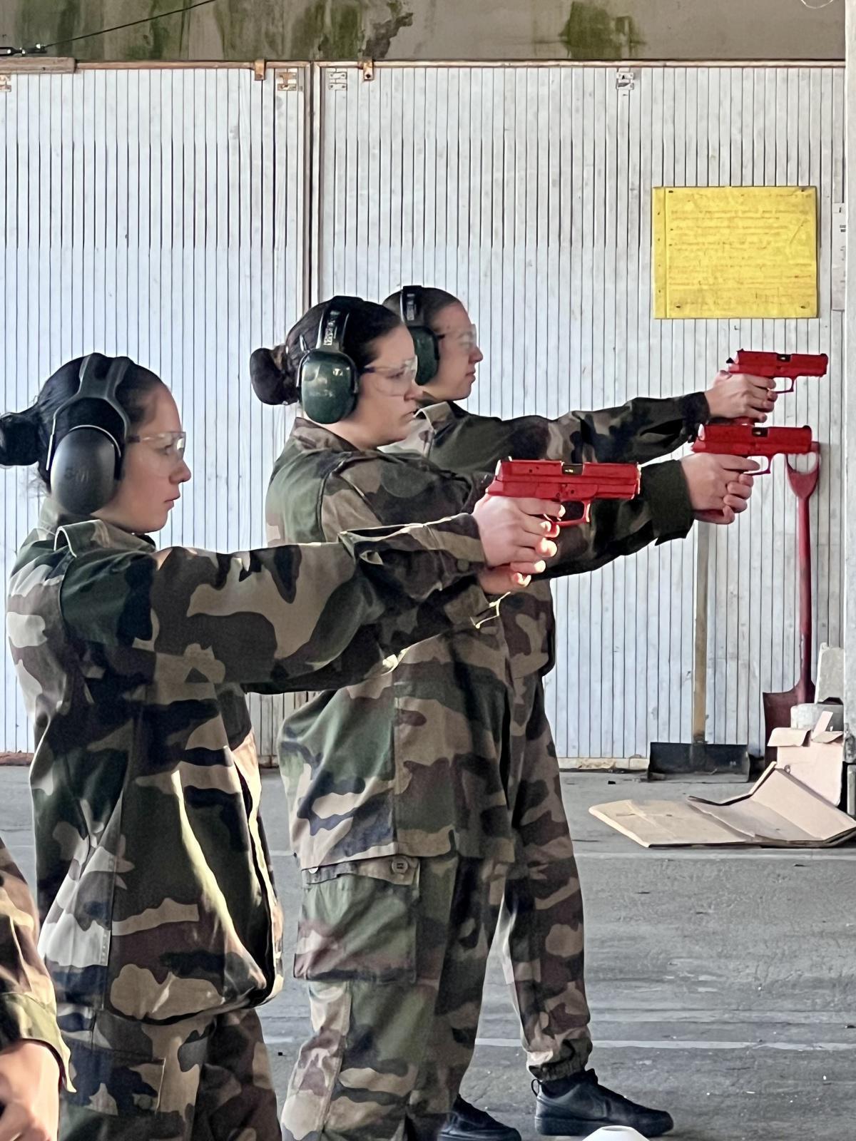 Formation des Cadets de la Gendarmerie des Landes 20 février 2024