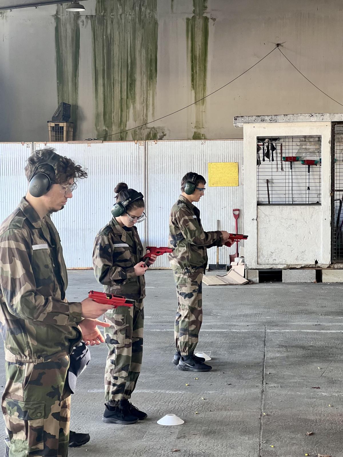 Formation des Cadets de la Gendarmerie des Landes 20 février 2024