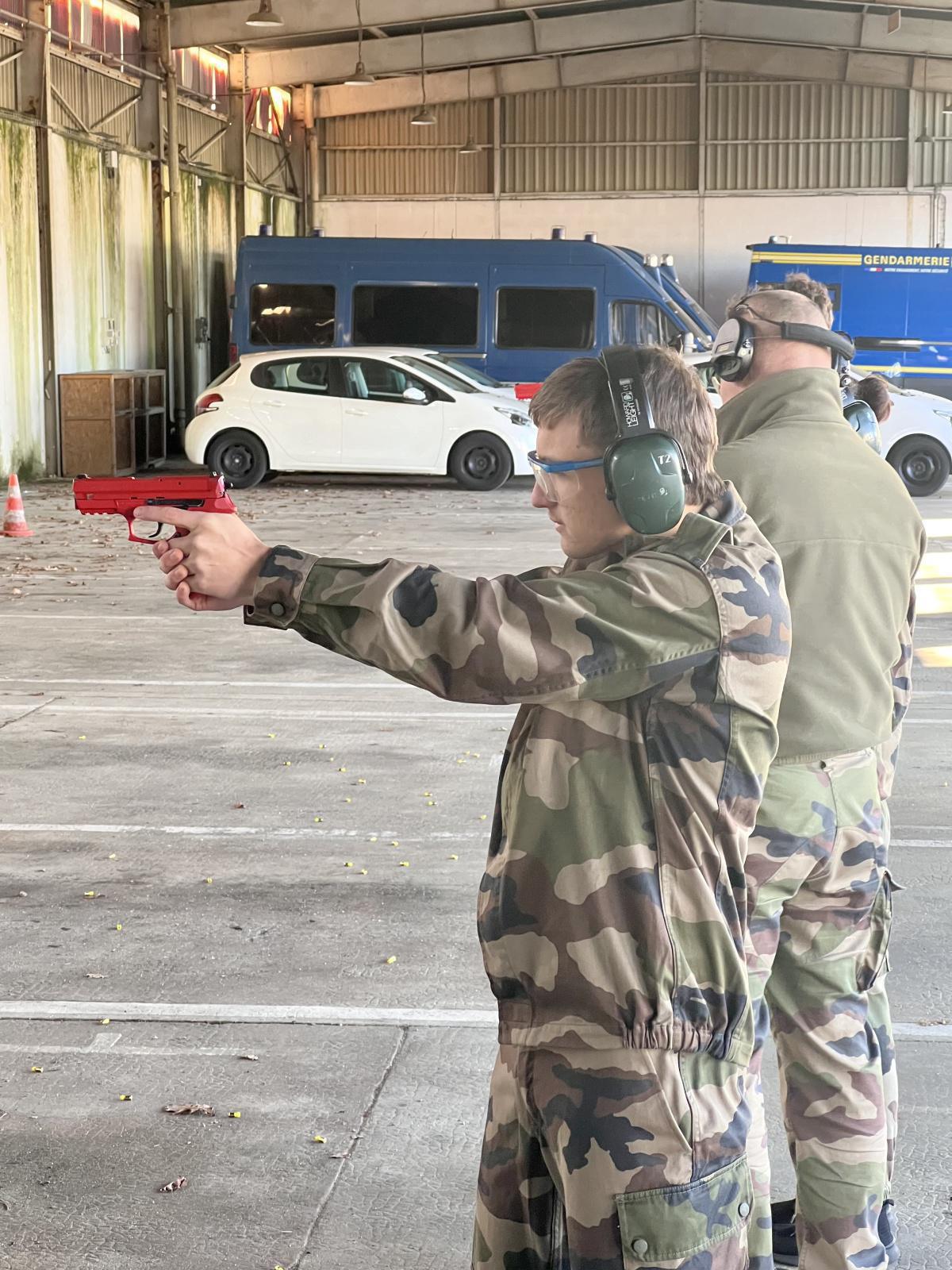 Formation des Cadets de la Gendarmerie des Landes 20 février 2024