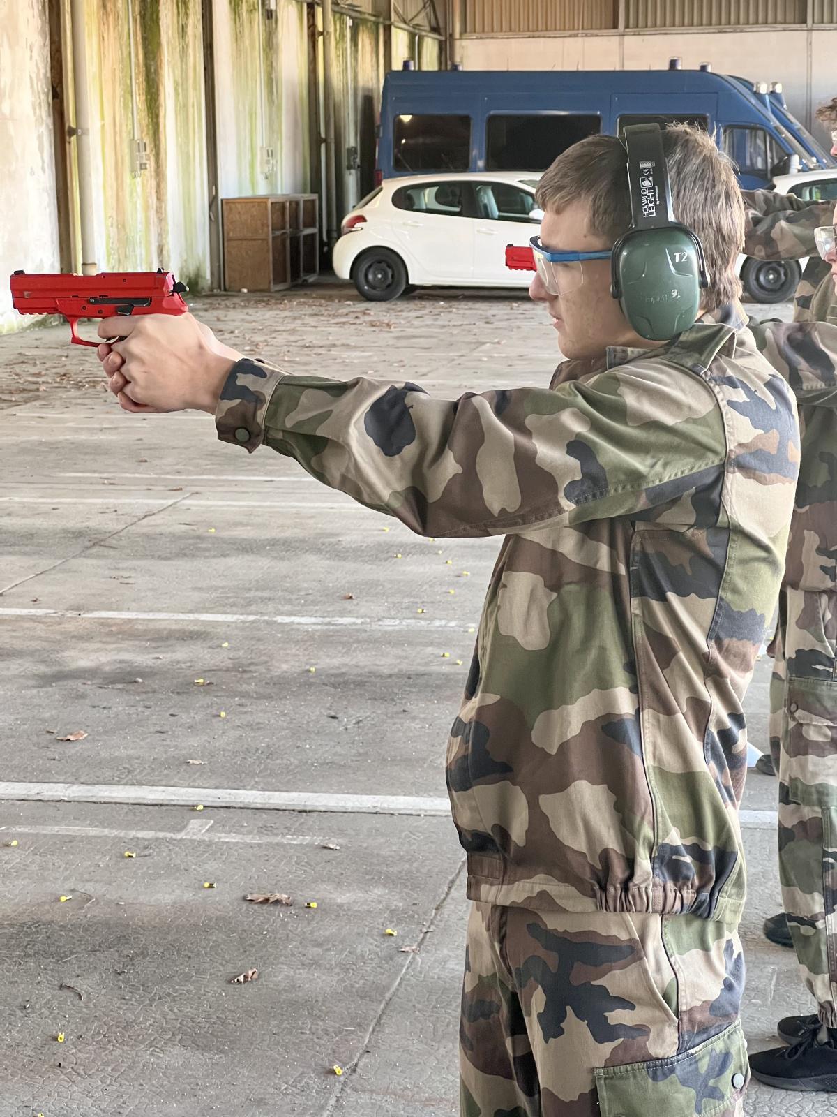 Formation des Cadets de la Gendarmerie des Landes 20 février 2024