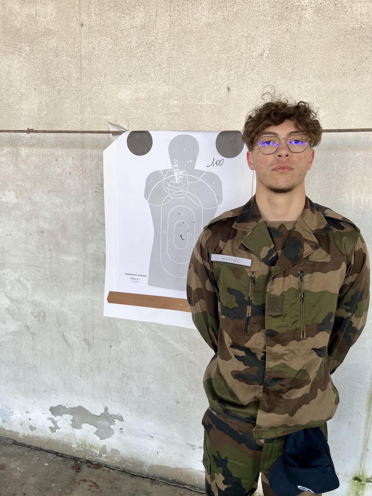 Formation des Cadets de la Gendarmerie des Landes 20 février 2024