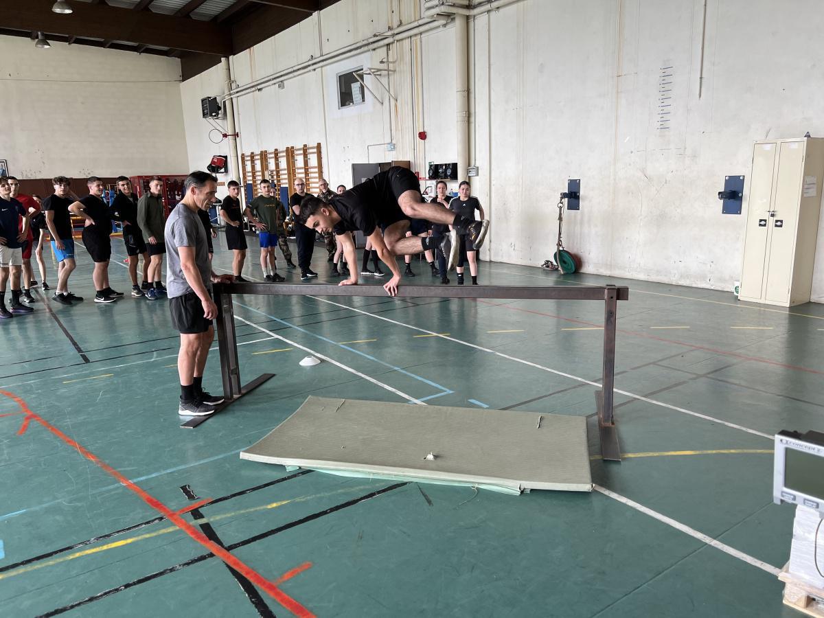Formation des Cadets de la Gendarmerie des Landes Mardi après-midi 20 février 2024