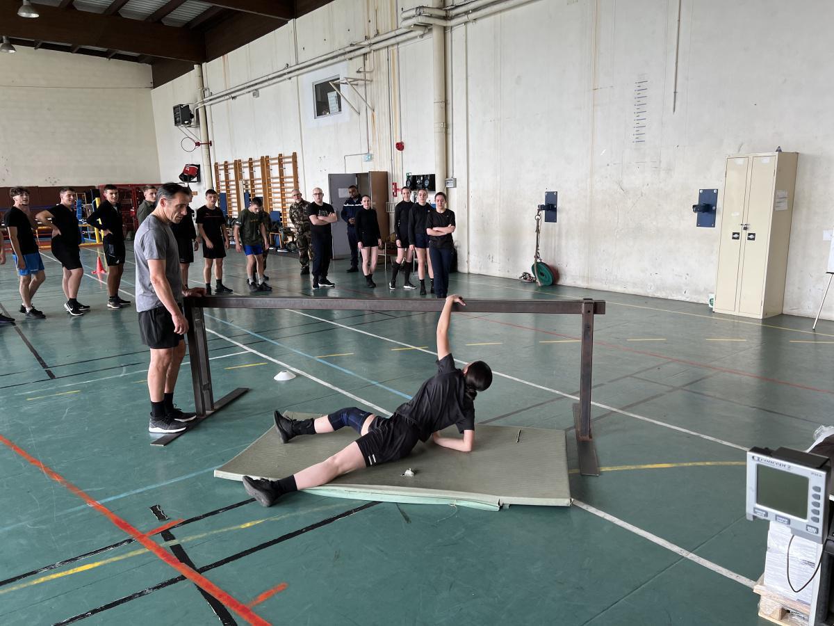 Formation des Cadets de la Gendarmerie des Landes Mardi après-midi 20 février 2024