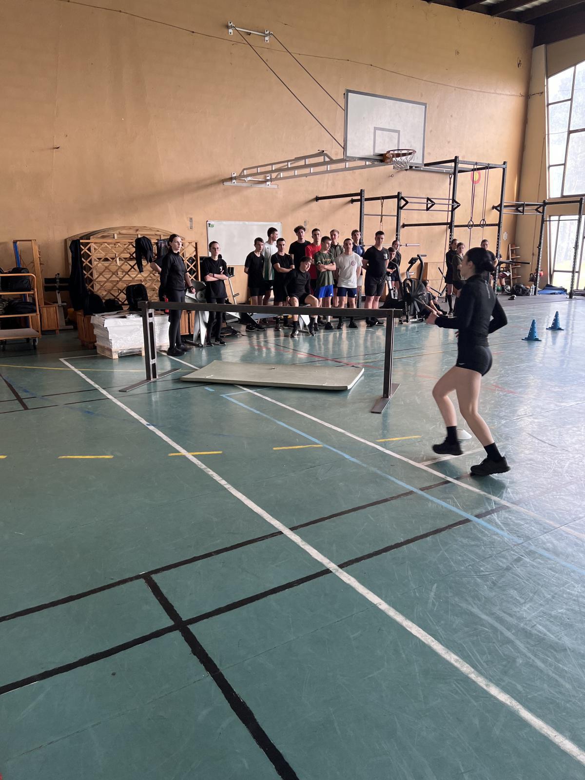 Formation des Cadets de la Gendarmerie des Landes Mardi après-midi 20 février 2024