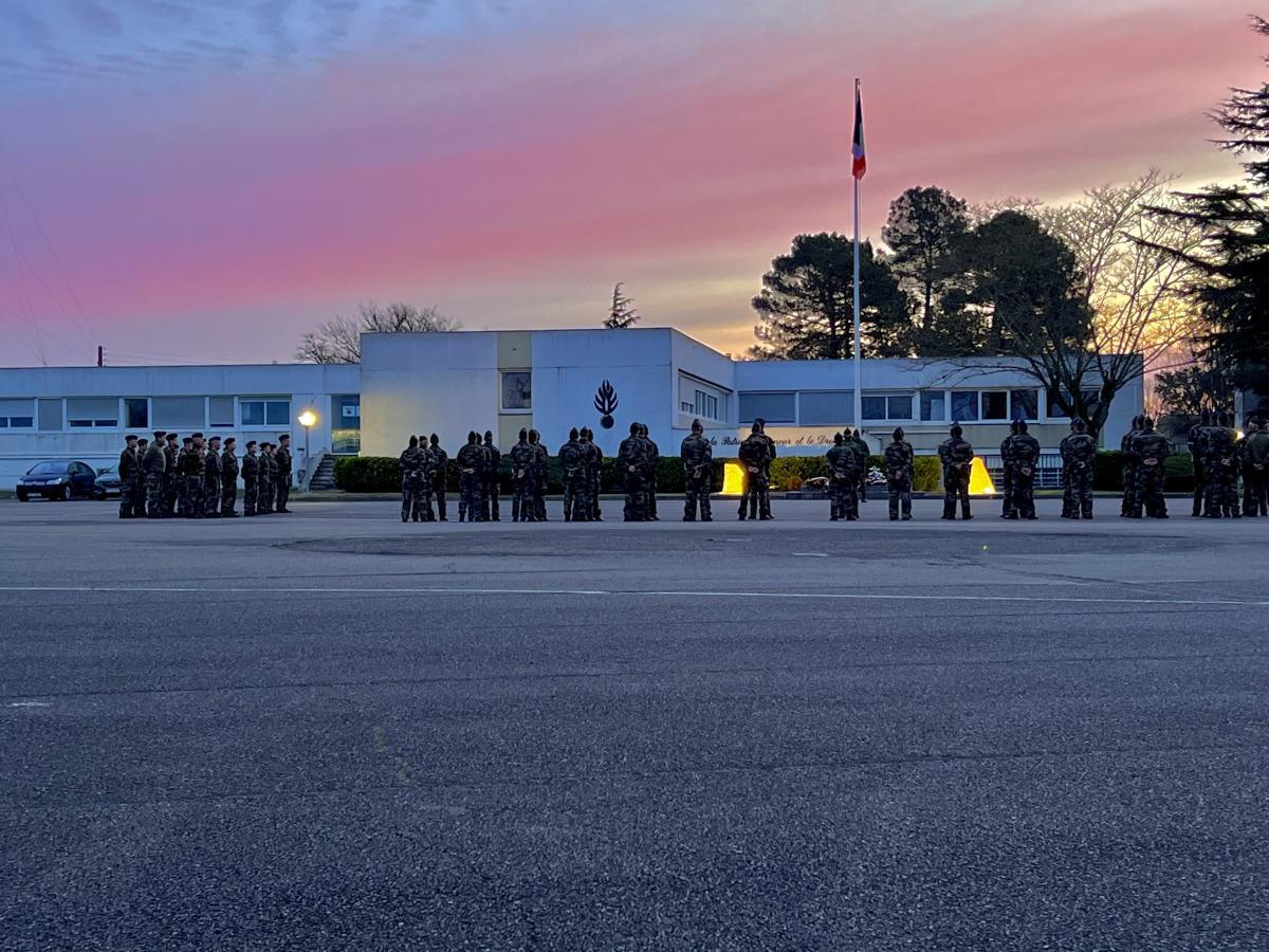 Formation des Cadets de la Gendarmerie des Landes 21 Février 2024