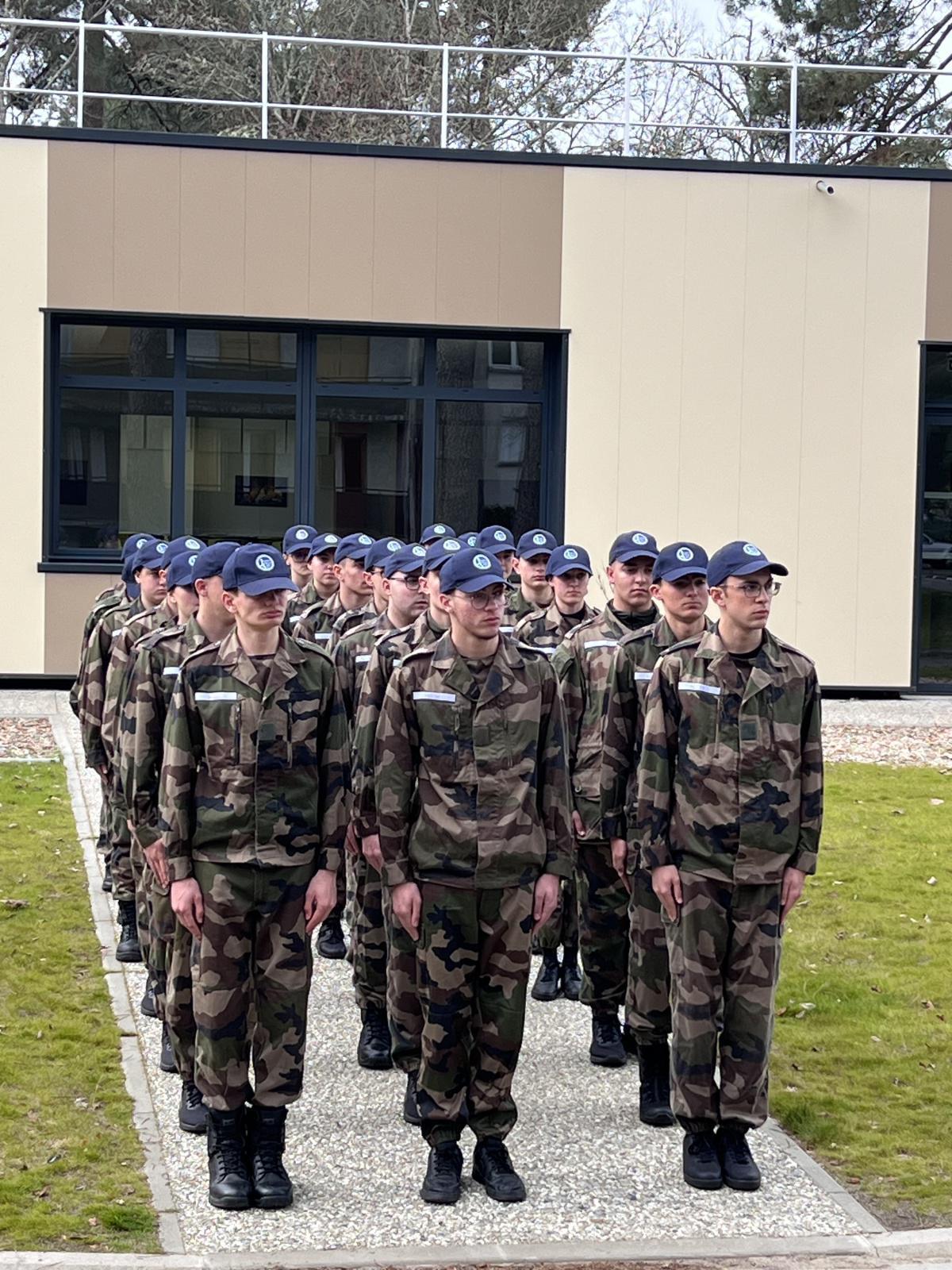 Formation des Cadets de la Gendarmerie des Landes 21 Février 2024