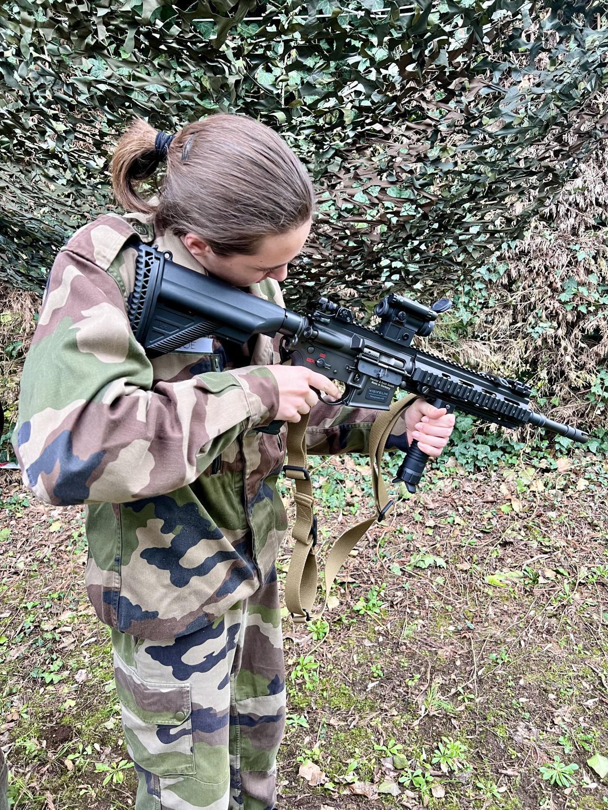 Formation des Cadets de la Gendarmerie des Landes 21 Février 2024