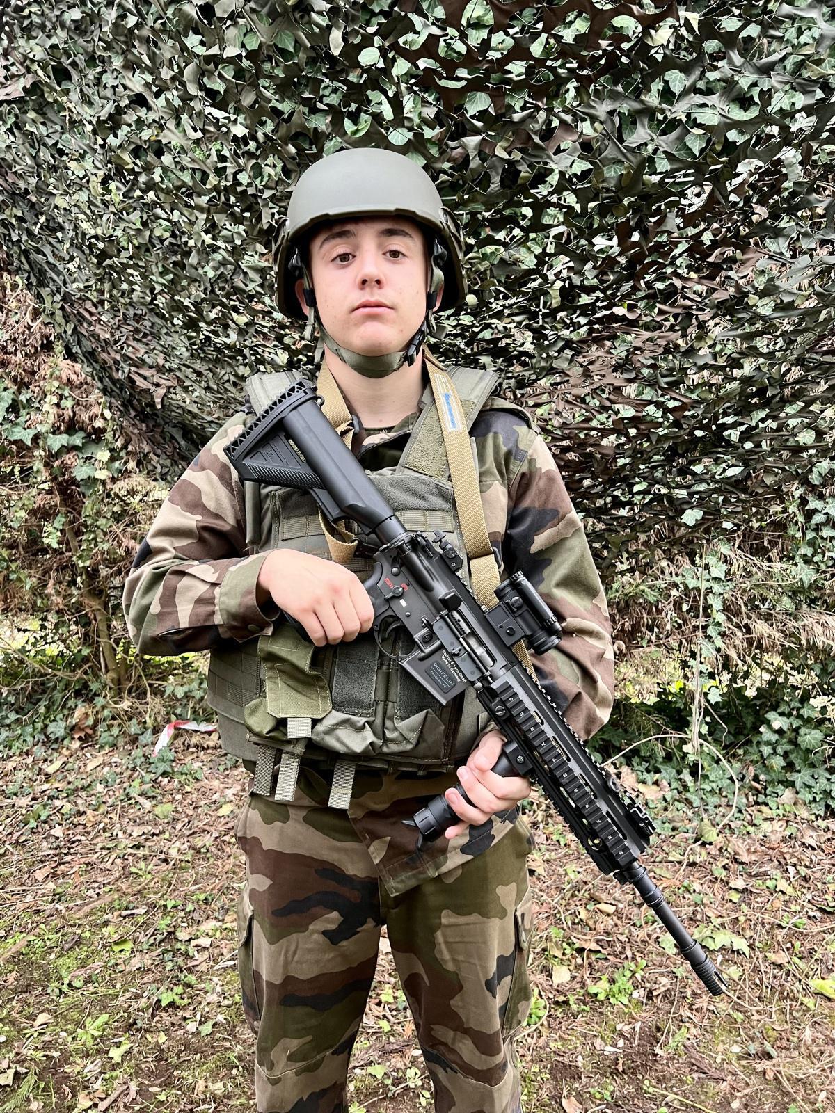 Formation des Cadets de la Gendarmerie des Landes 21 Février 2024