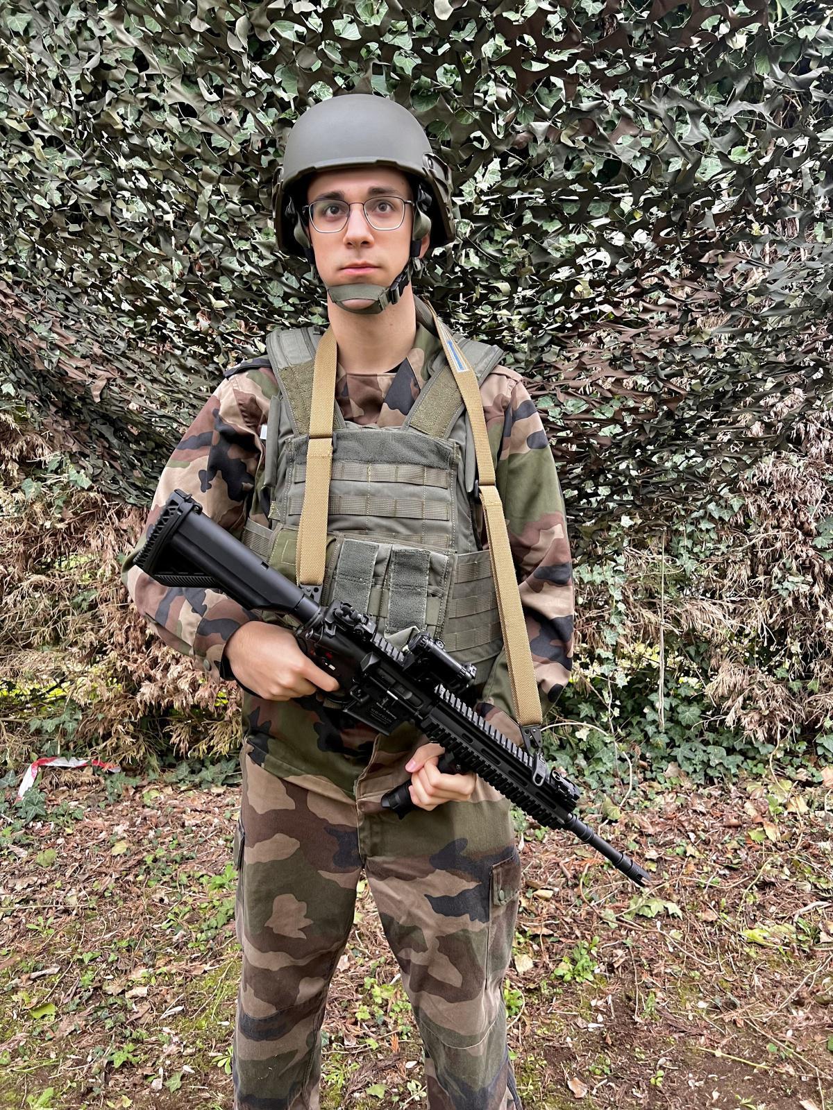 Formation des Cadets de la Gendarmerie des Landes 21 Février 2024
