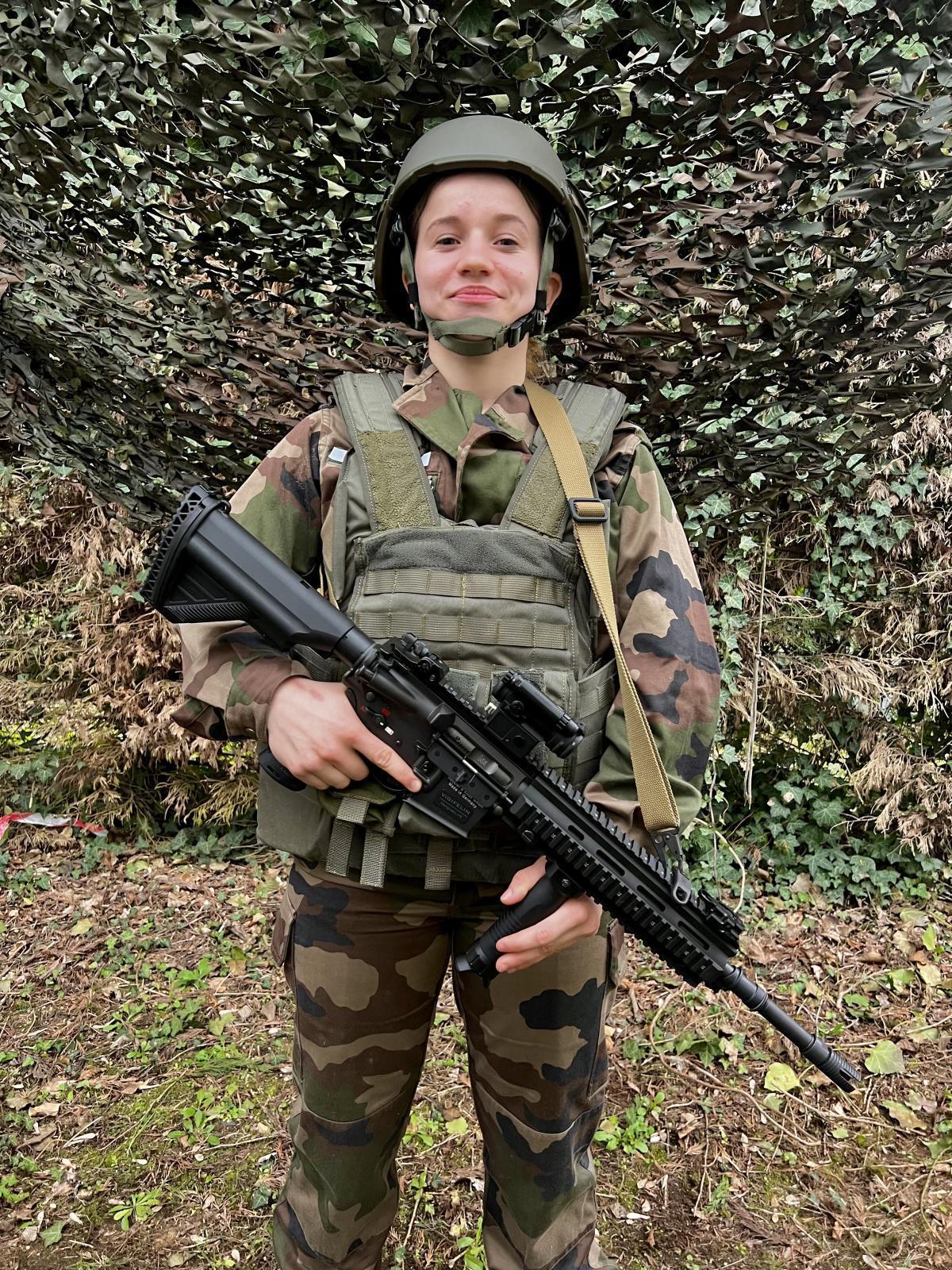 Formation des Cadets de la Gendarmerie des Landes 21 Février 2024