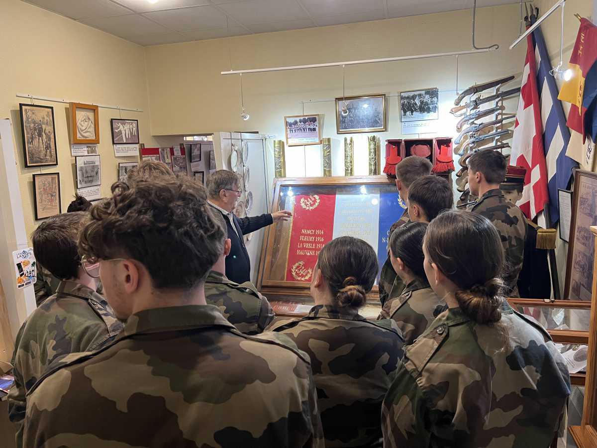 Formation des Cadets de la Gendarmerie des Landes 22 février 2024