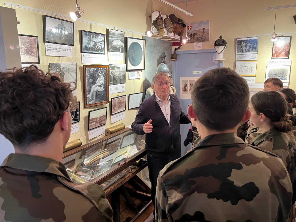 Formation des Cadets de la Gendarmerie des Landes 22 février 2024