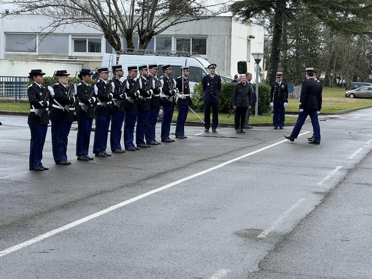 Formation des Cadets de la Gendarmerie des Landes 23 février 2024