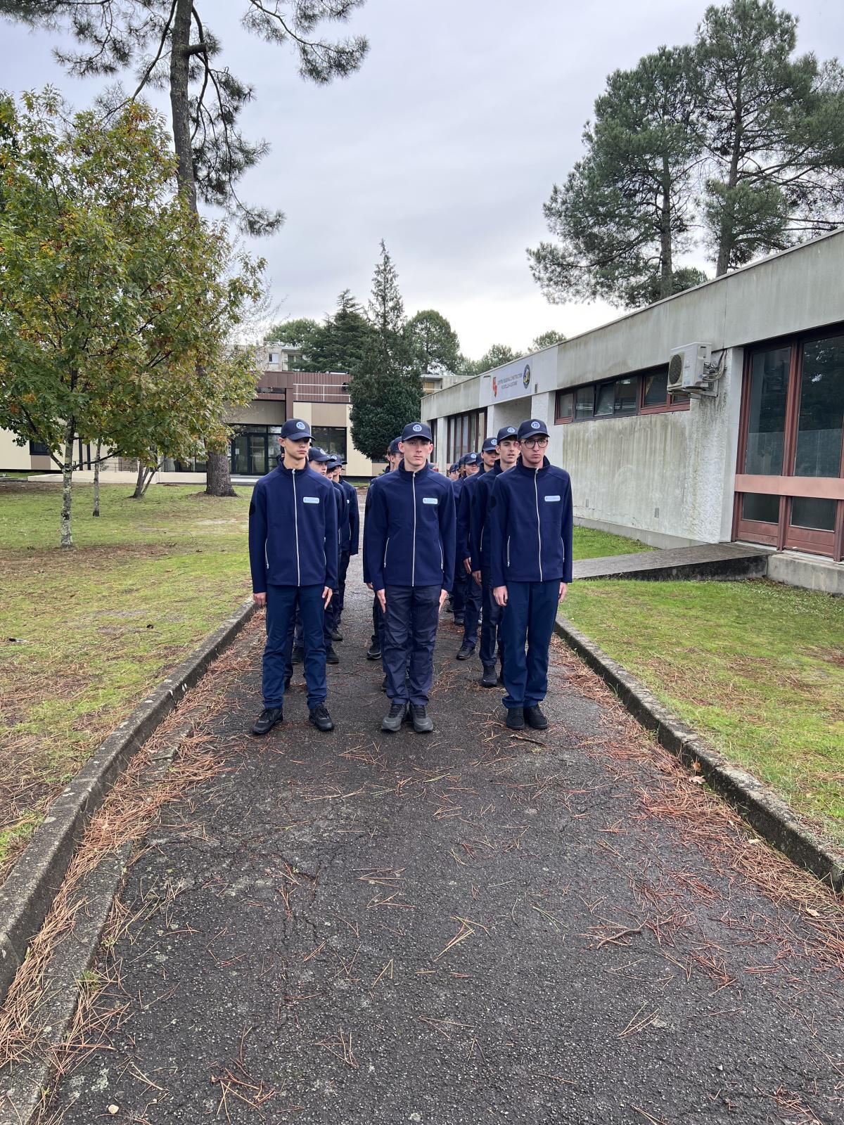 Samedi 12 octobre 2024 lancement de la formation 2024/2025 des Cadets Gendarmerie des Landes