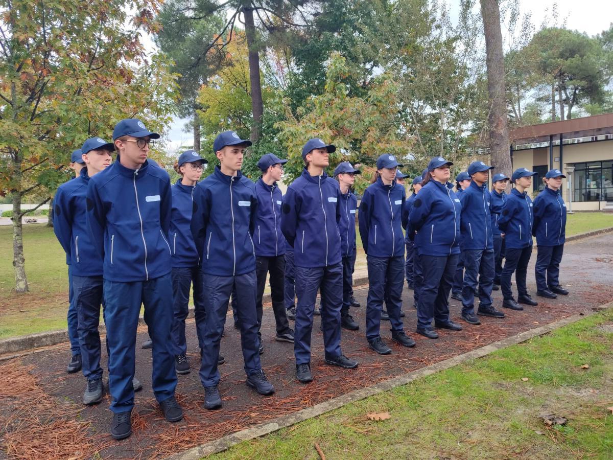 Samedi 12 octobre 2024 lancement de la formation 2024/2025 des Cadets Gendarmerie des Landes