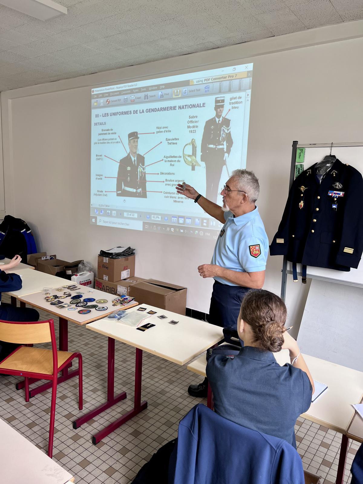 Samedi 12 octobre 2024 lancement de la formation 2024/2025 des Cadets Gendarmerie des Landes