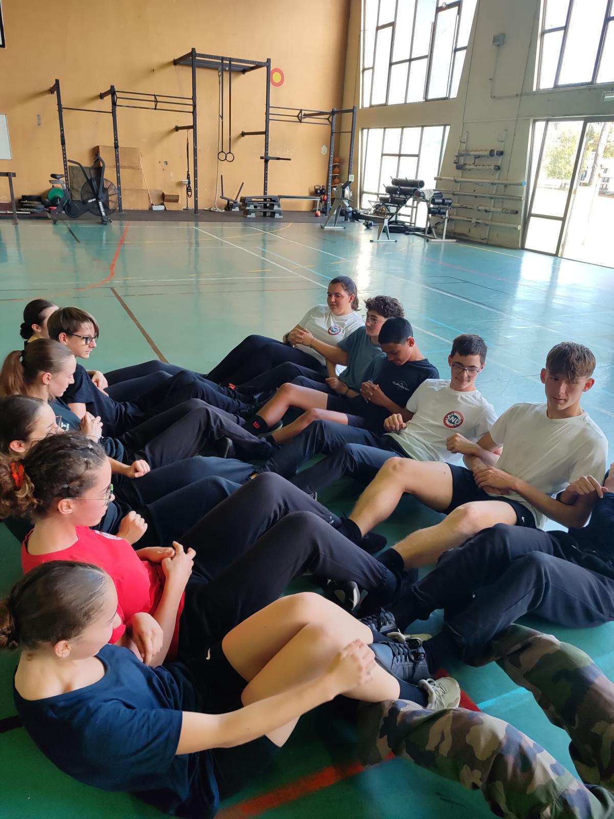 Samedi 12 octobre 2024 lancement de la formation 2024/2025 des Cadets Gendarmerie des Landes