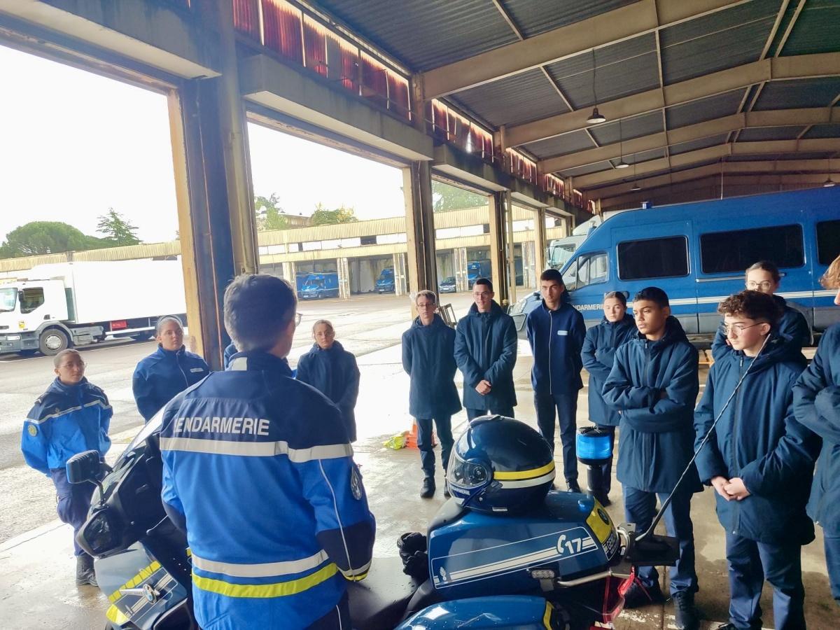 Samedi 09 novembre 2024 Formation des cadets de la Gendarmerie des Landes 