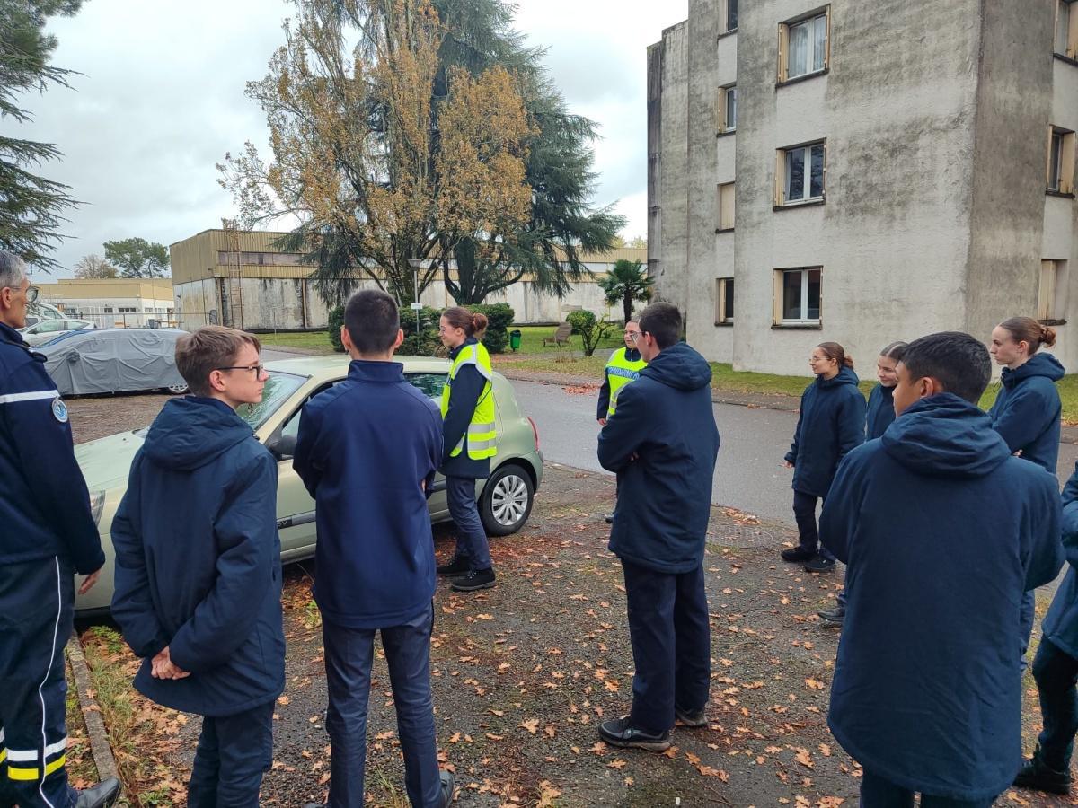 Samedi 09 novembre 2024 Formation des cadets de la Gendarmerie des Landes 