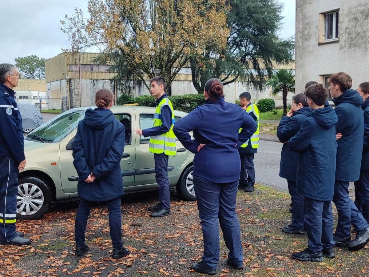 Samedi 09 novembre 2024 Formation des cadets de la Gendarmerie des Landes 